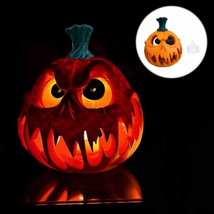 LED Decorative Pumpkin Halloween Lantern Party Prop & Home Decoration