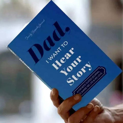 Dad Mom I Want to Hear Your Story Father's Journal Life Notebook Gift