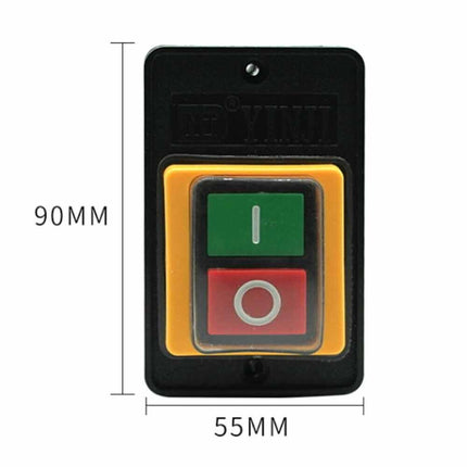 Waterproof On/Off Push Button Switch for Drill Press Grinder KA0-510A