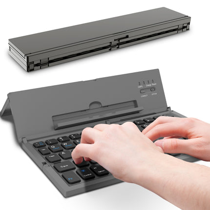 Portable Foldable BT Keyboard for Tablets, Laptops & Smartphones