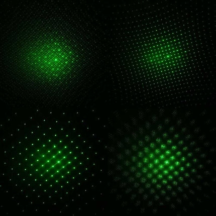 Red Aluminium Green Beam Laser Pointer USB Rechargeable 532nm