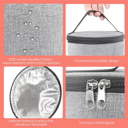 DC 12V Car Bottle Warmer Portable 40-60℃ Feeding Water Milk Cup Heater