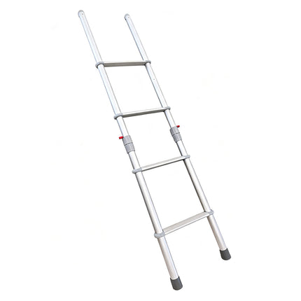 4-Step Foldable Aluminium Ladder – Lightweight & Non-Slip for Caravan RV Bunk