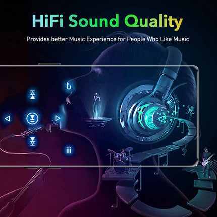 Portable MP3 Player 32GB FM Radio Bluetooth HIFI Sport Music Video Recorder