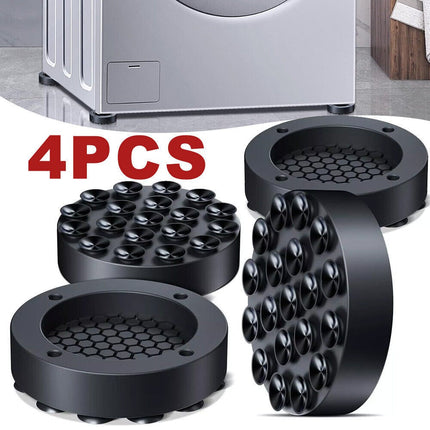 4Pcs Washing Machine Foot Pads Anti Vibration Support Mat Leg Stopper