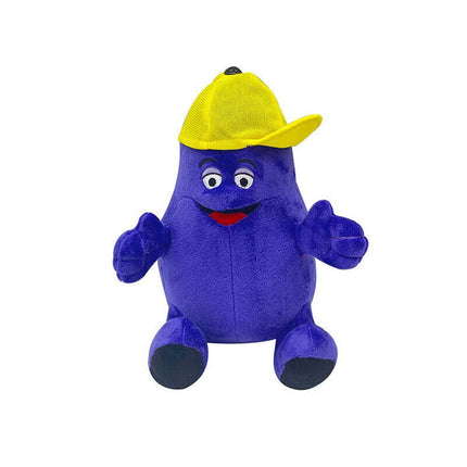 22cm Yellow Hat Plush Doll, Soft Short Plush Toy, Ideal Gift for Kids