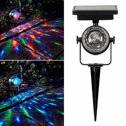 Solar Power Laser Star Projector Light, Waterproof Outdoor Christmas