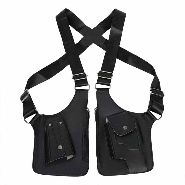 Anti-Theft Underarm Shoulder Bag with Hidden Strap, Wallet Phone Case