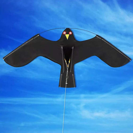 Outdoor Bird Repeller Hawk Kite Scarecrow for Yard and Home