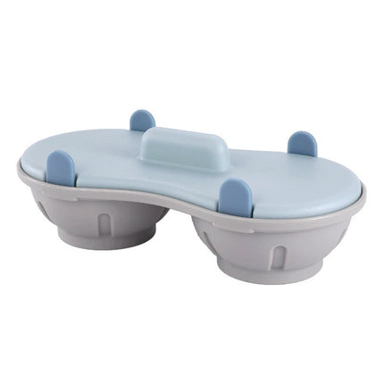 Microwave Double Cup Egg Poacher, Steamer & Boiler for 2 Eggs