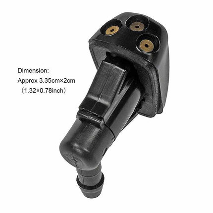 2X Universal Car Windscreen Washer Nozzle Front Window Wiper Spray Jet