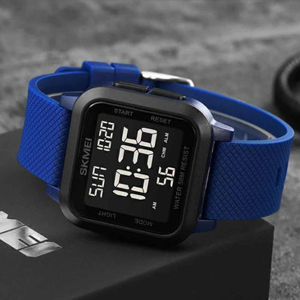 Men's SKMEI-1894 Digital Sports Watch Waterproof Casual Military Style