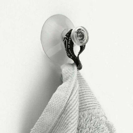 10PCS Strong Suction Cups M4 Screw Rod Knurled Hook Clear Glass Kitchen