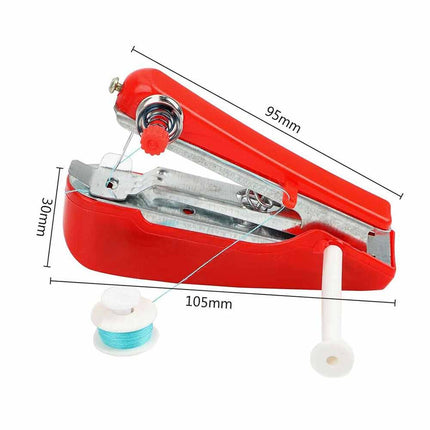 Cordless Handheld Sewing Machine Mini Portable Stitcher for Home Clothes