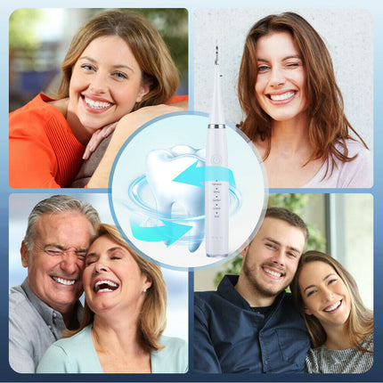 6in1 Ultrasonic Electric Toothbrush Teeth Stains Plaque Remover Cleaner