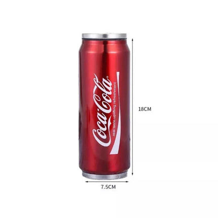 Portable 500ml Stainless Steel Double Wall Insulated Travel Mug Water Bottle