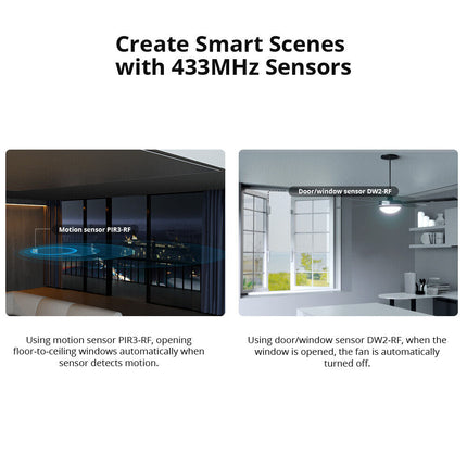 SONOFF RF Wireless Bridge R2 433MHz Gateway, Smart Remote Controller