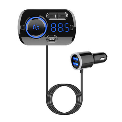 Handsfree Bluetooth 5.0 FM Car Radio MP3 Player USB Charger Adapter