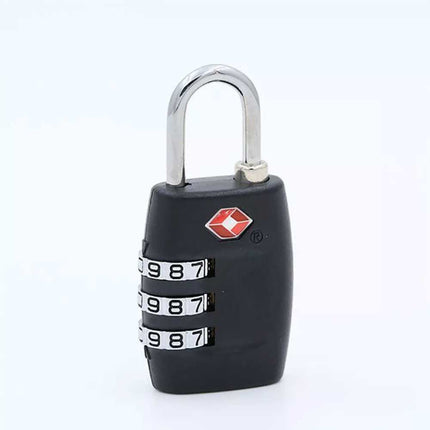 2-Pack 3-Dial Travel Luggage Combination Padlock for Suitcase