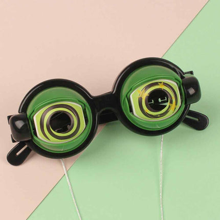 Funny Crazy Blink Glasses Toy – Party Gag Eyewear for Adults