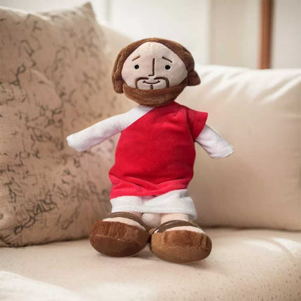 Jesus Plush Doll for Kids – Religious Easter Gift Stuffed Toy