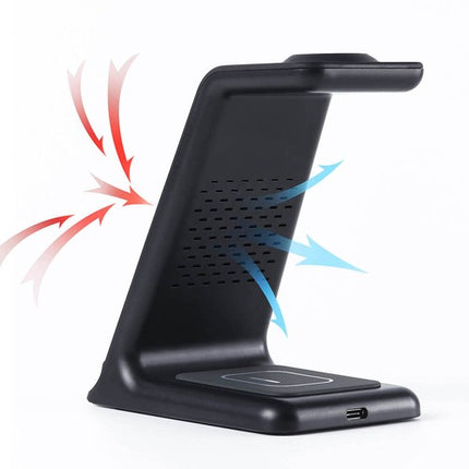 3 in 1 Wireless Charger Dock for Apple Watch, iPhone 13/12/11/XS, AirPods