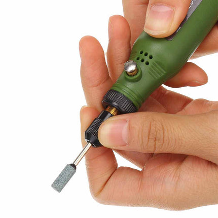 Mini Electric Rotary Tool Grinder Pen USB Cordless Engraving Drill Kit