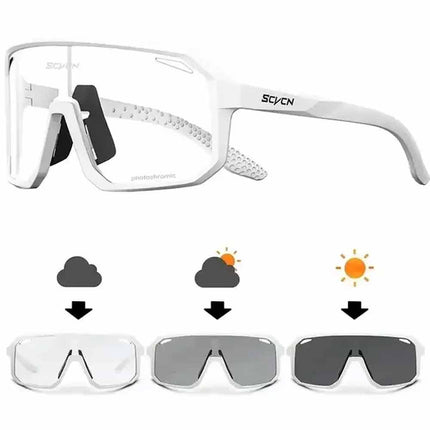 Photochromic Cycling Glasses Men Women Mountain Bike Road Sunglasses