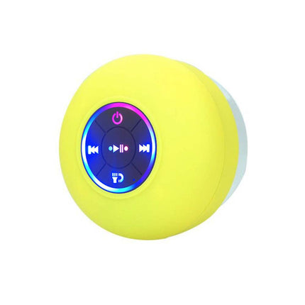 Portable Waterproof LED Bluetooth Speaker Wireless Shower Bathroom Subwoofer