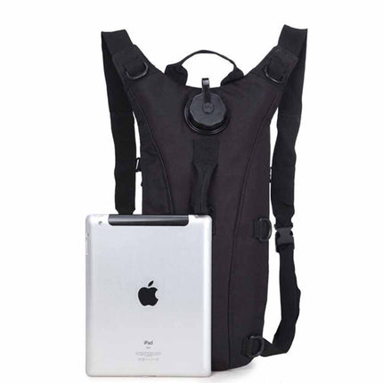 Outdoor 3L Camping Water Bladder Pack, Tactical Hiking Backpack