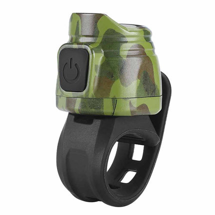 Electric Horn & Bell for Road Bike, USB Charging Warning Ring