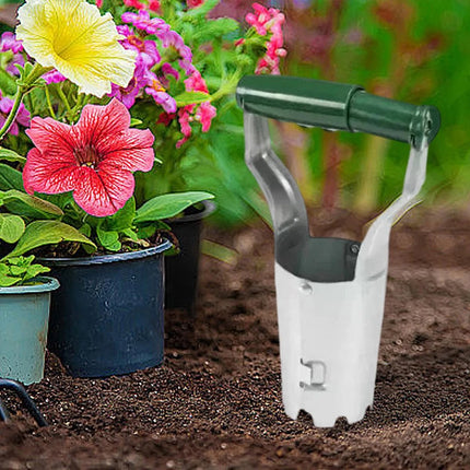 Hand Bulb Planter Soil Insertion Flower Grass Planting Spade Garden Tool