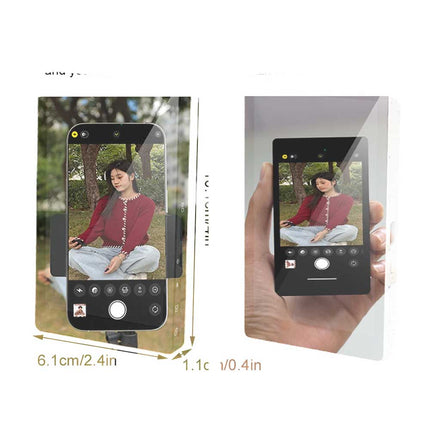 Wireless Magnetic Selfie Monitor Screen Phone Rear Camera Vlog Aid Device