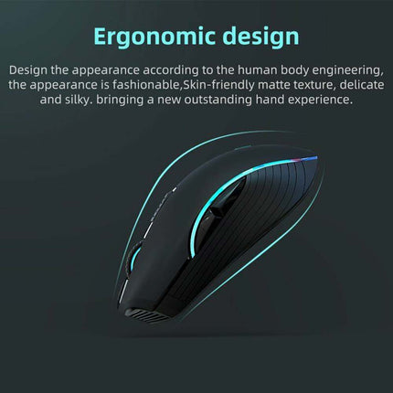 2.4G Bluetooth Wireless Mouse Single Dual Model Rechargeable Silent