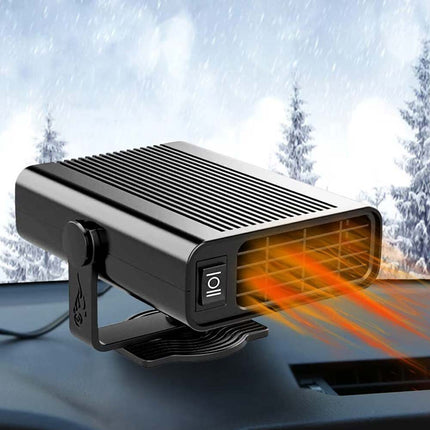 Portable Electric Car Heater DC 12V Heating Fan Defogger Defroster Demister