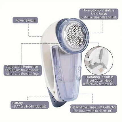 Electric Lint Remover Fabric Shaver Clothes Bobble Debobbler Machine