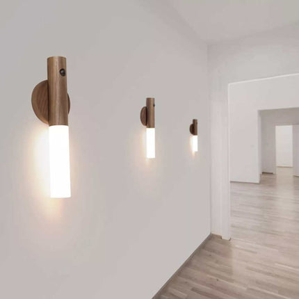 Wireless USB Rechargeable Motion Sensor LED Night Light – Magnetic Wall Lamp