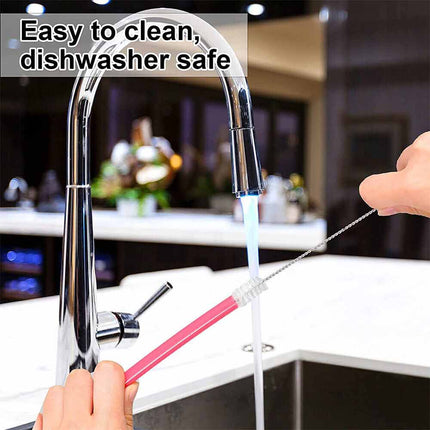 8Pcs Long Handle Cleaning Brush for Bottles & Cups, Kitchen Scrub Washer