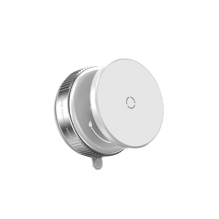 Electric Car Phone Holder Magnetic Vacuum Suction Cup 360° Rotation Mount