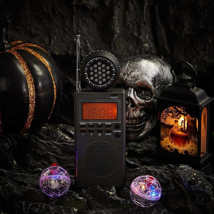 4Pcs Spirit Box Equipment Kit with 2 LED 1 Speaker Paranormal Ghost Hunting