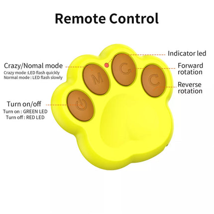 LED Interactive Pet Dog Ball Toy, Moving Roll for Puppy Training Indoor Outdoor