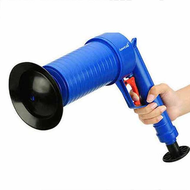 High Pressure Drain Blaster Manual Pump Plunger Sink Pipe Cleaner Tool