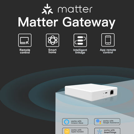Smart Home Matter Gateway, Wired Multi-Mode Hub for IoT Devices