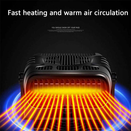 Portable 12V Electric Car Heater Fan Defogger Defroster Demister