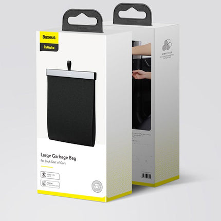 Baseus Car Trash Garbage Bag Back Seat Waste Rubbish Basket Organizer
