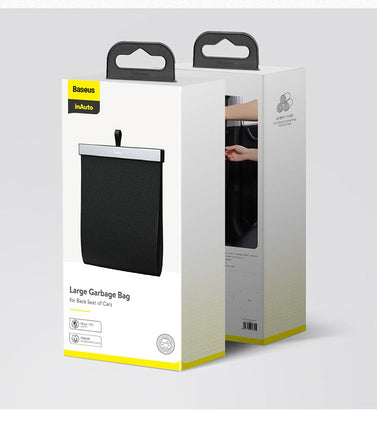 Baseus Car Trash Garbage Bag Back Seat Waste Rubbish Basket Organizer