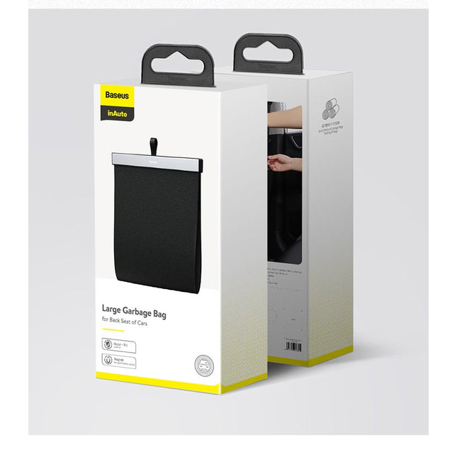 Baseus Car Trash Garbage Bag Back Seat Waste Rubbish Basket Organizer