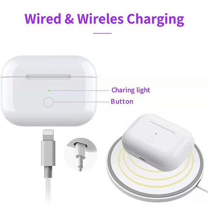 Wireless Charging Case For Airpods Pro 1st 2nd Gen Replacement Bluetooth