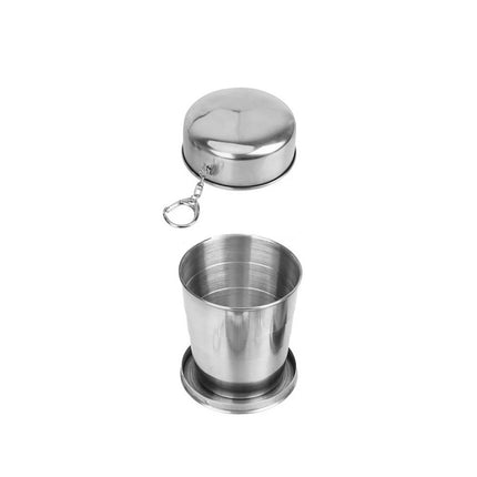 Portable Telescopic Drinking Cup 304 Stainless Steel for Campers