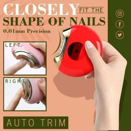 Automatic Electric Nail Clipper Trimmer Cutter Manicure Tool